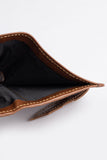 Men's Buckled Strap Leather Wallet