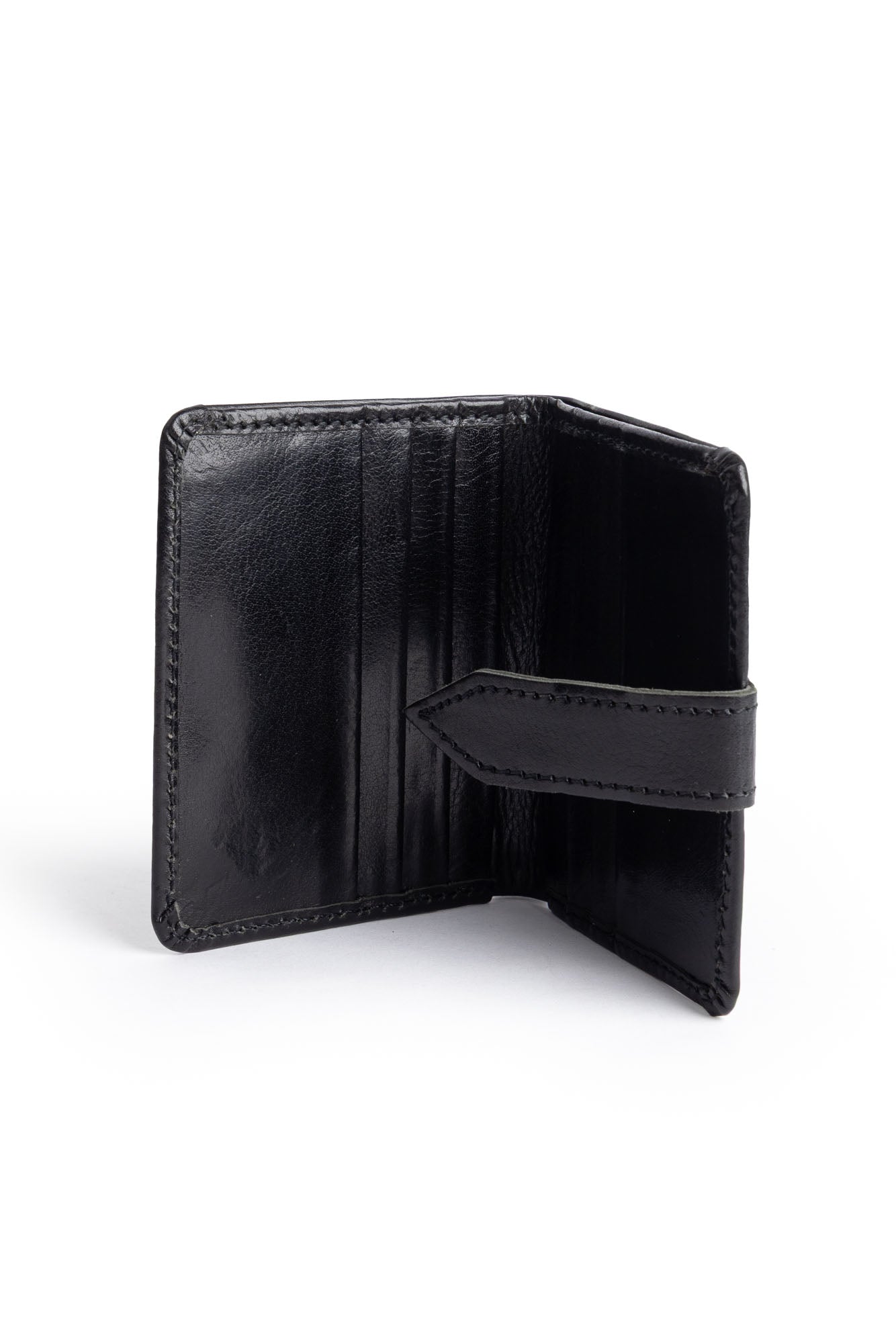 Men's Buckled Strap Leather Wallet