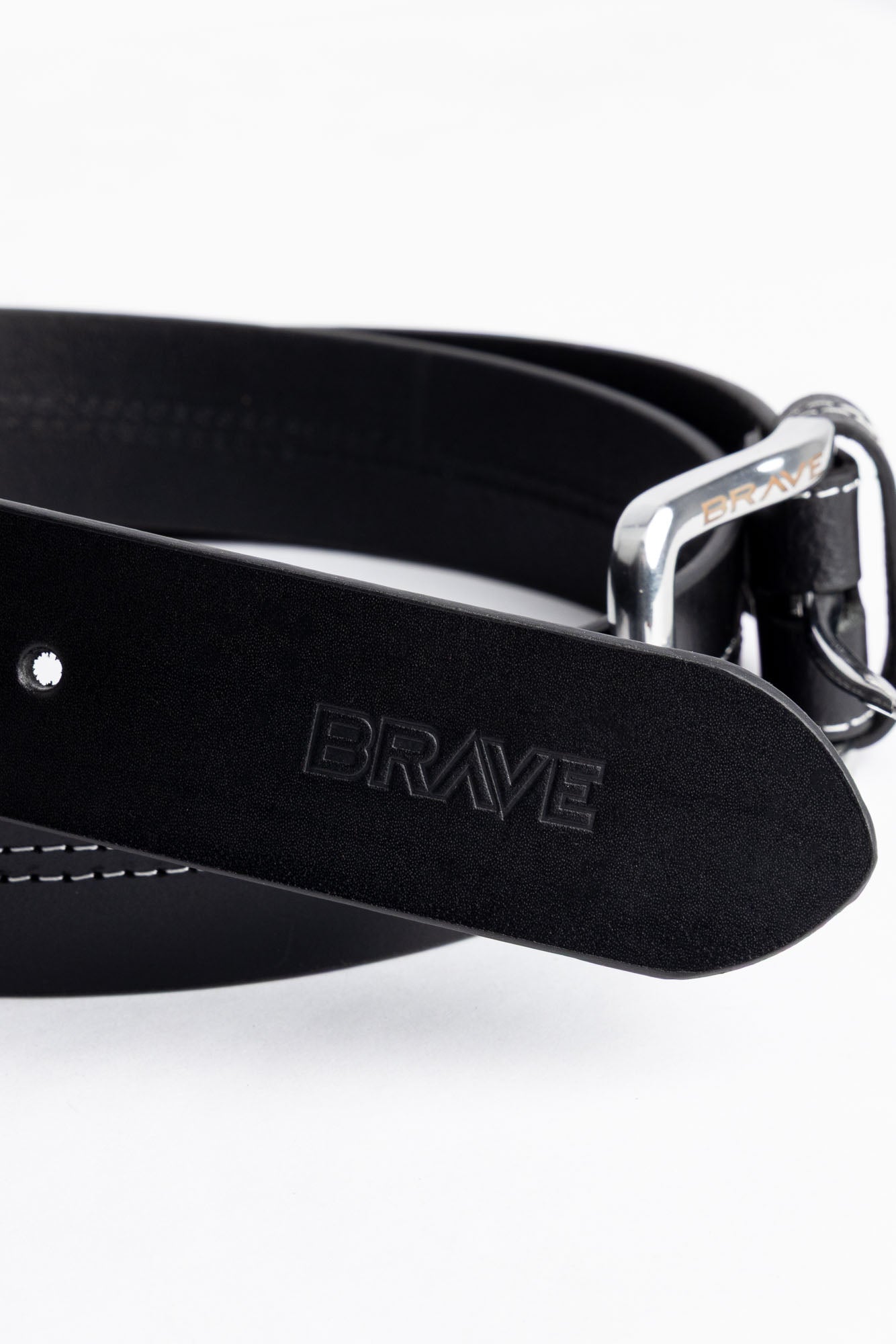 Black Leather Belt
