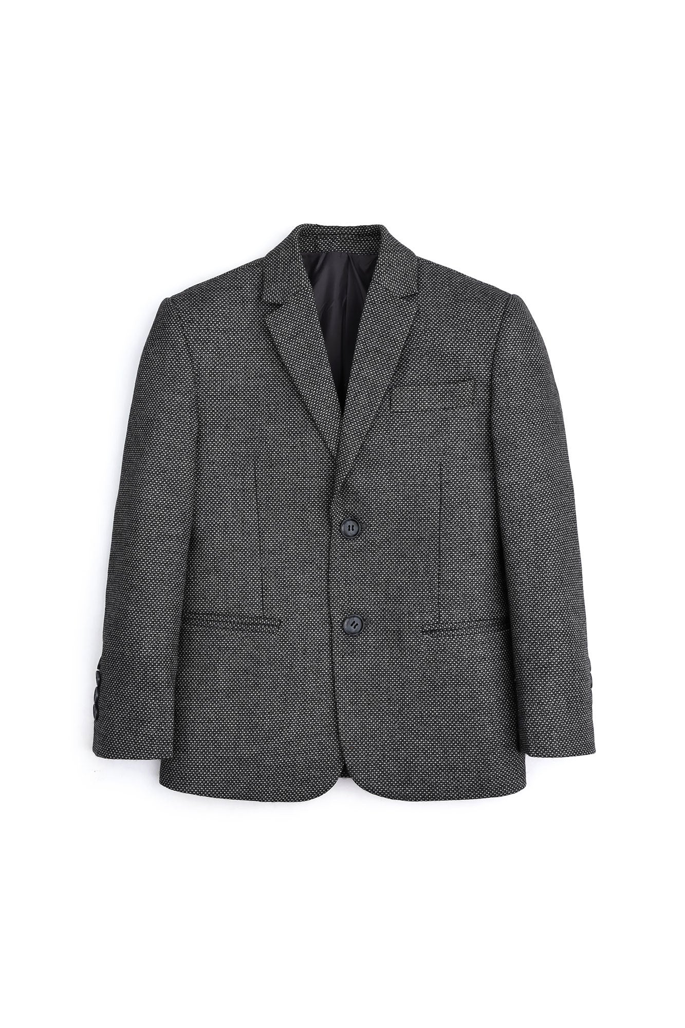 Textured Formal Blazer