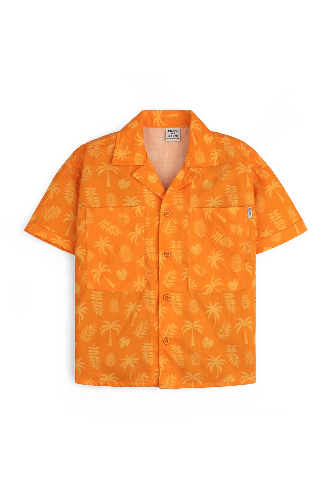 Boy's Sunset Palm Resort Shirt