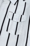 BOY'S VERTICAL STRIPED  BUTTON-DOWN SHIRT