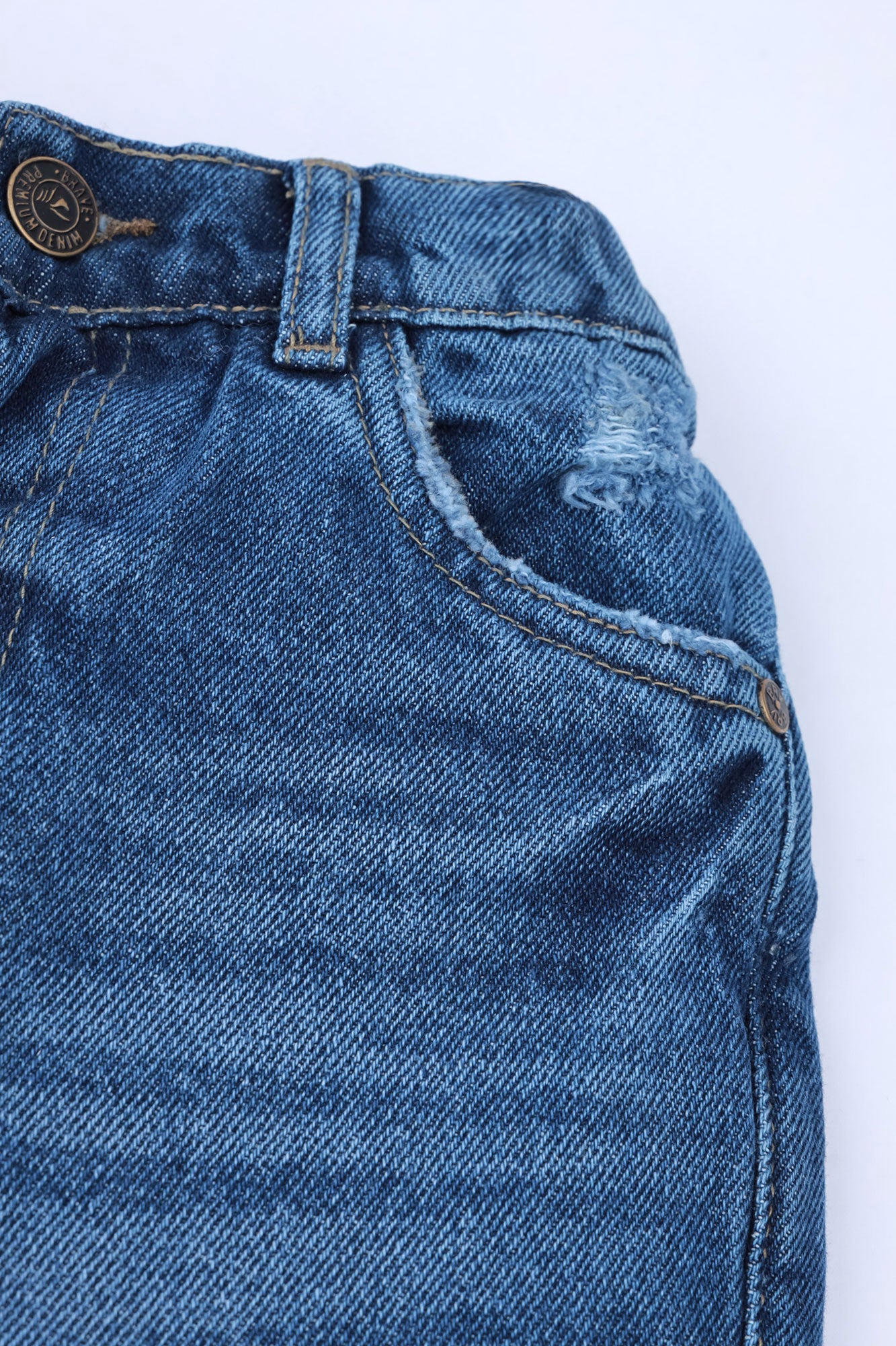 Boys' Distressed Jeans
