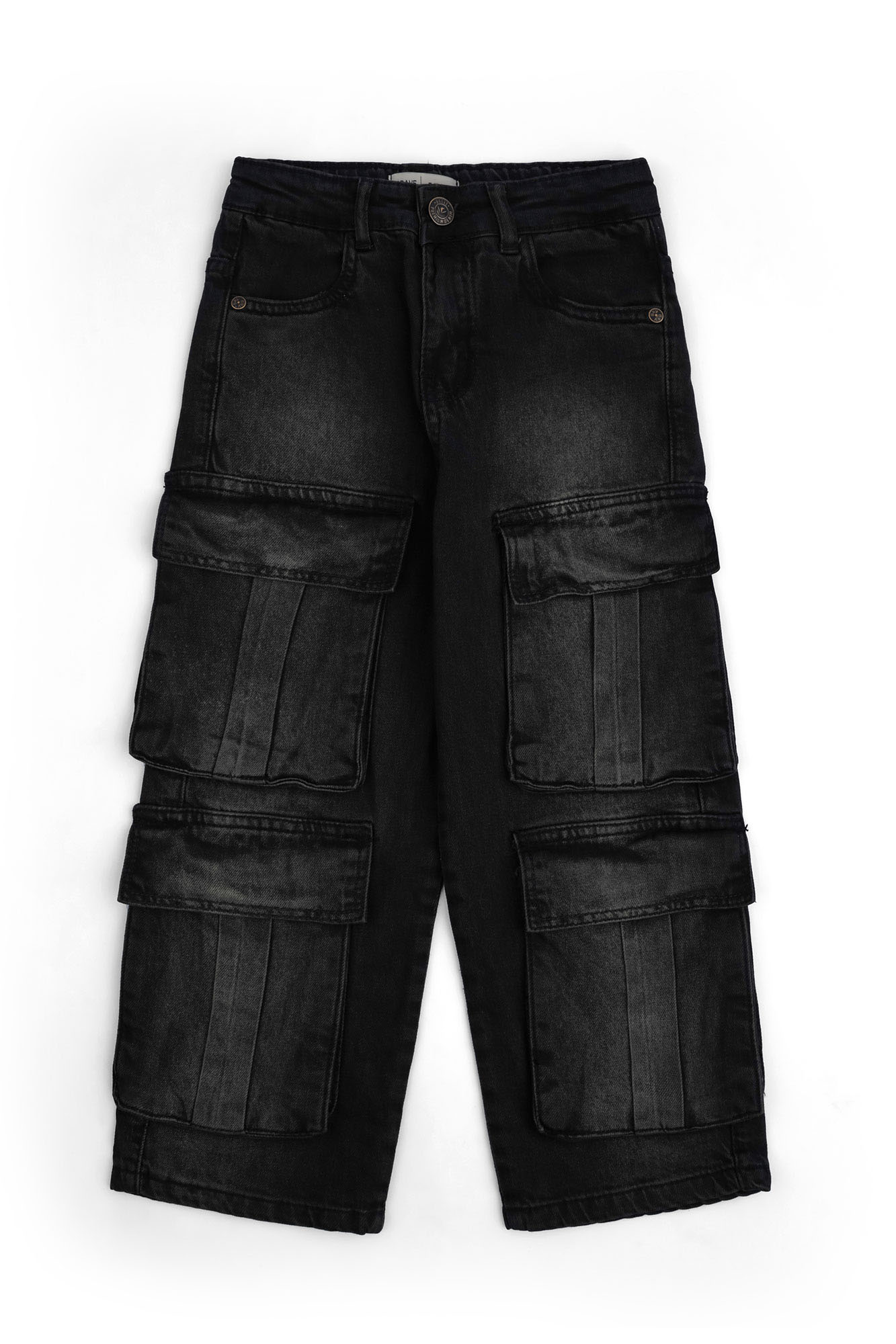 Boys' Multi-Pocket Cargo Jeans