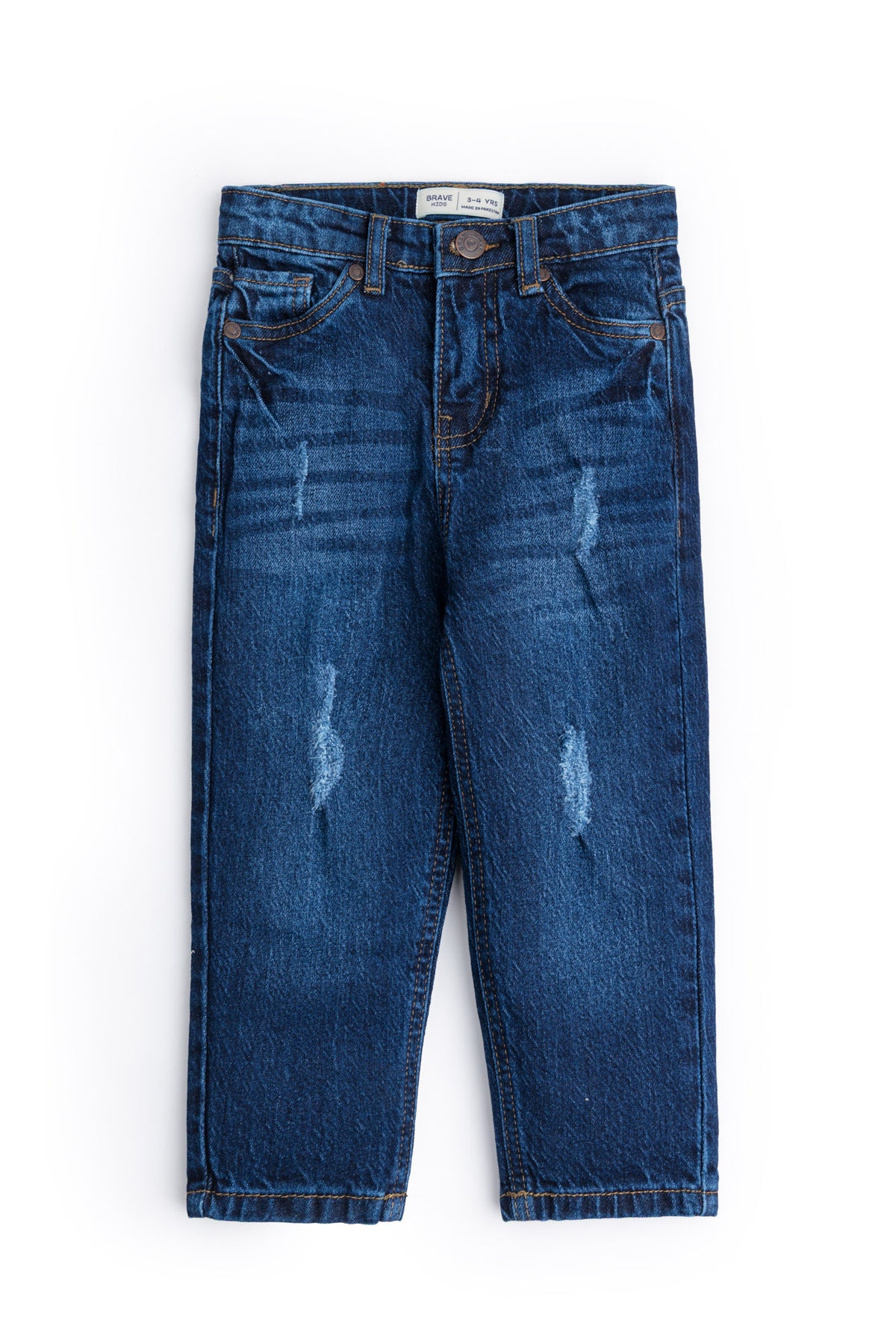 Classic Distressed Denim