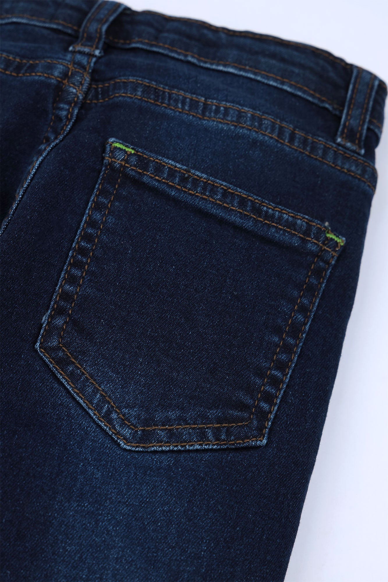 Boys' Classic Dark Wash Denim Jeans