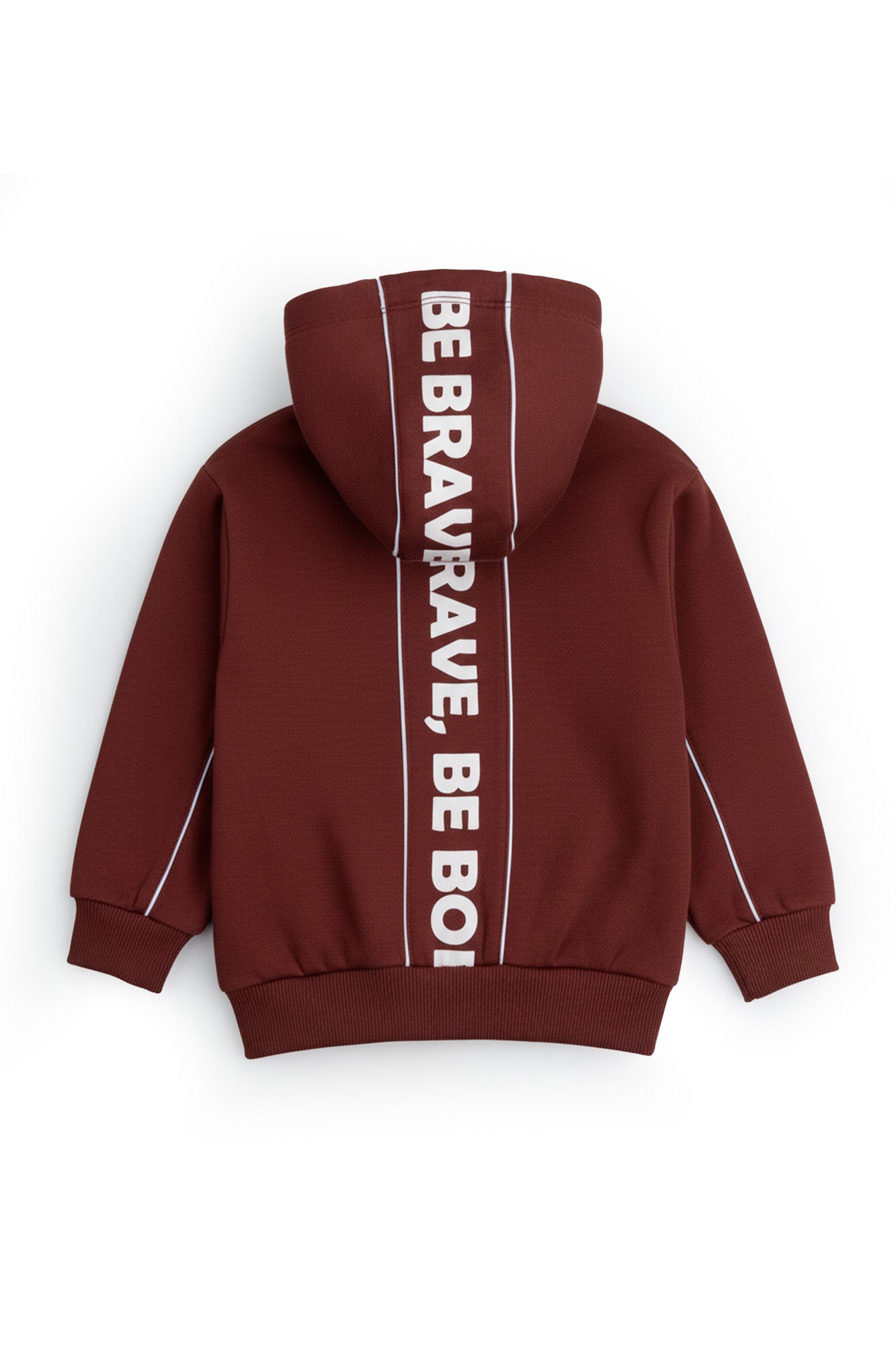 BE BRAVE Zip-Up Hoodie