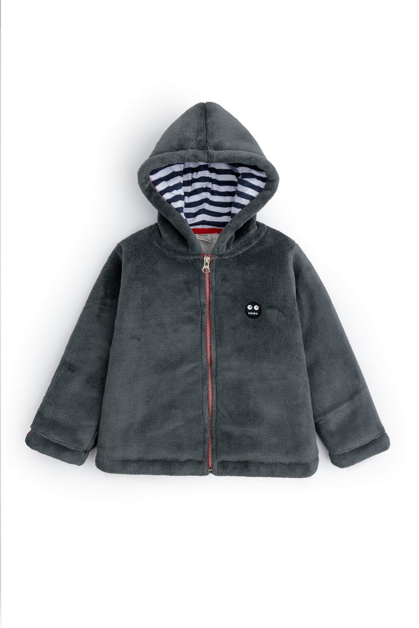 Plush Fur Zip-Up Hoodie