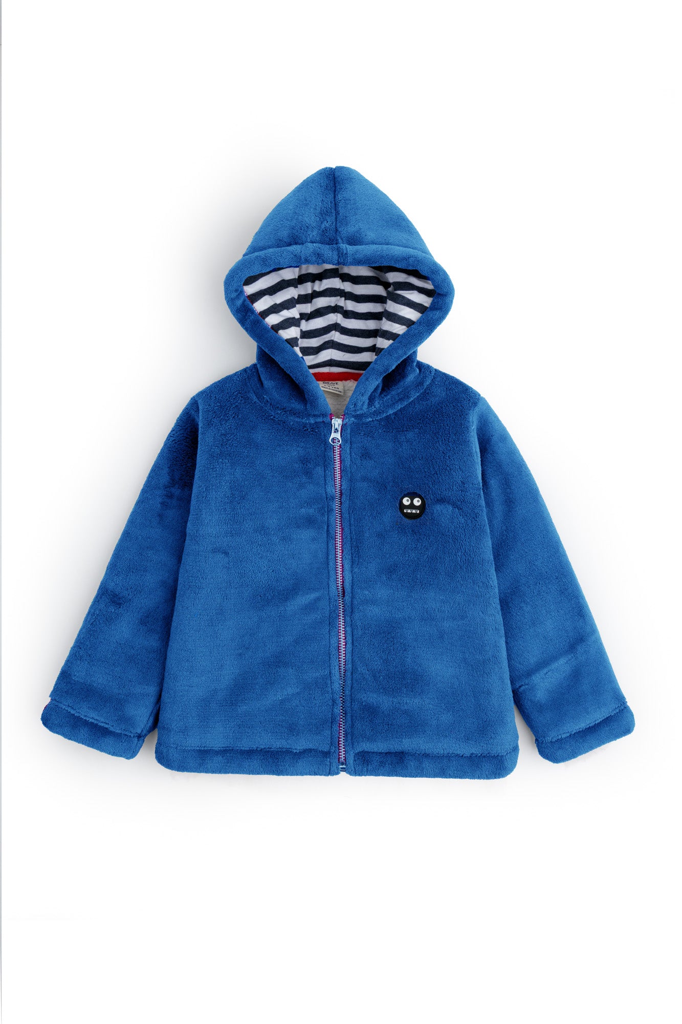 Plush Fur Zip-Up Hoodie