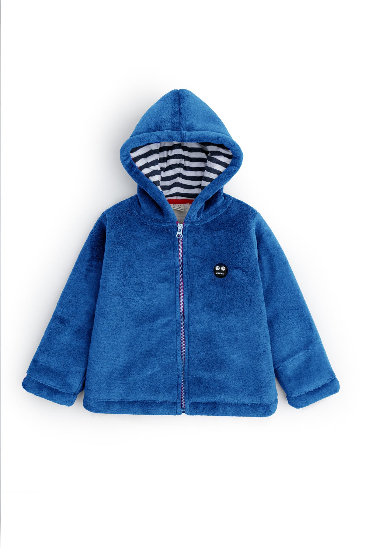 Plush Fur Zip-Up Hoodie