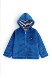 Plush Fur Zip-Up Hoodie