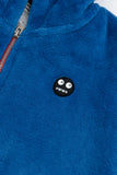 Plush Fur Zip-Up Hoodie