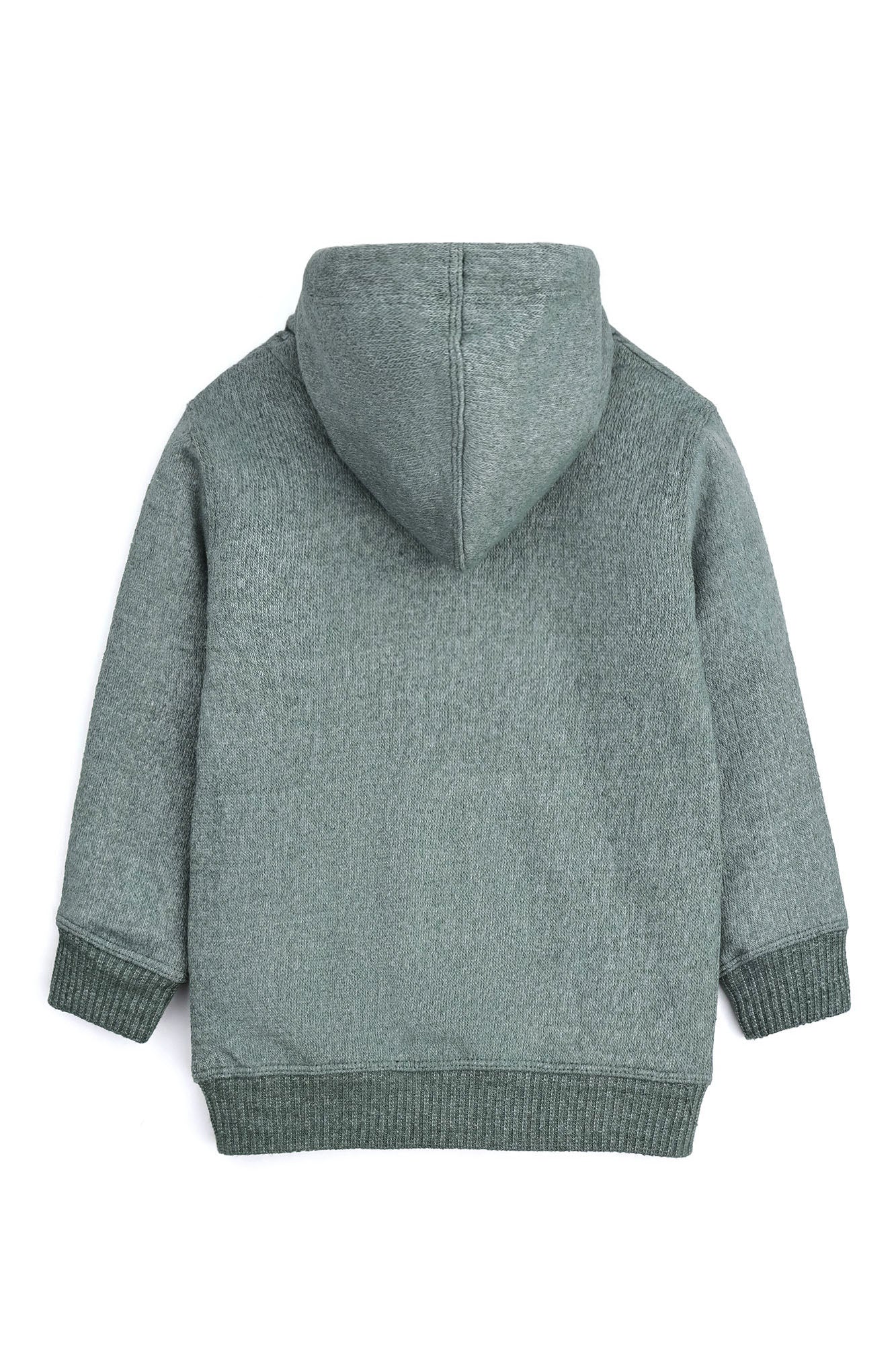 BRAVE Graphic Textured Hoodie