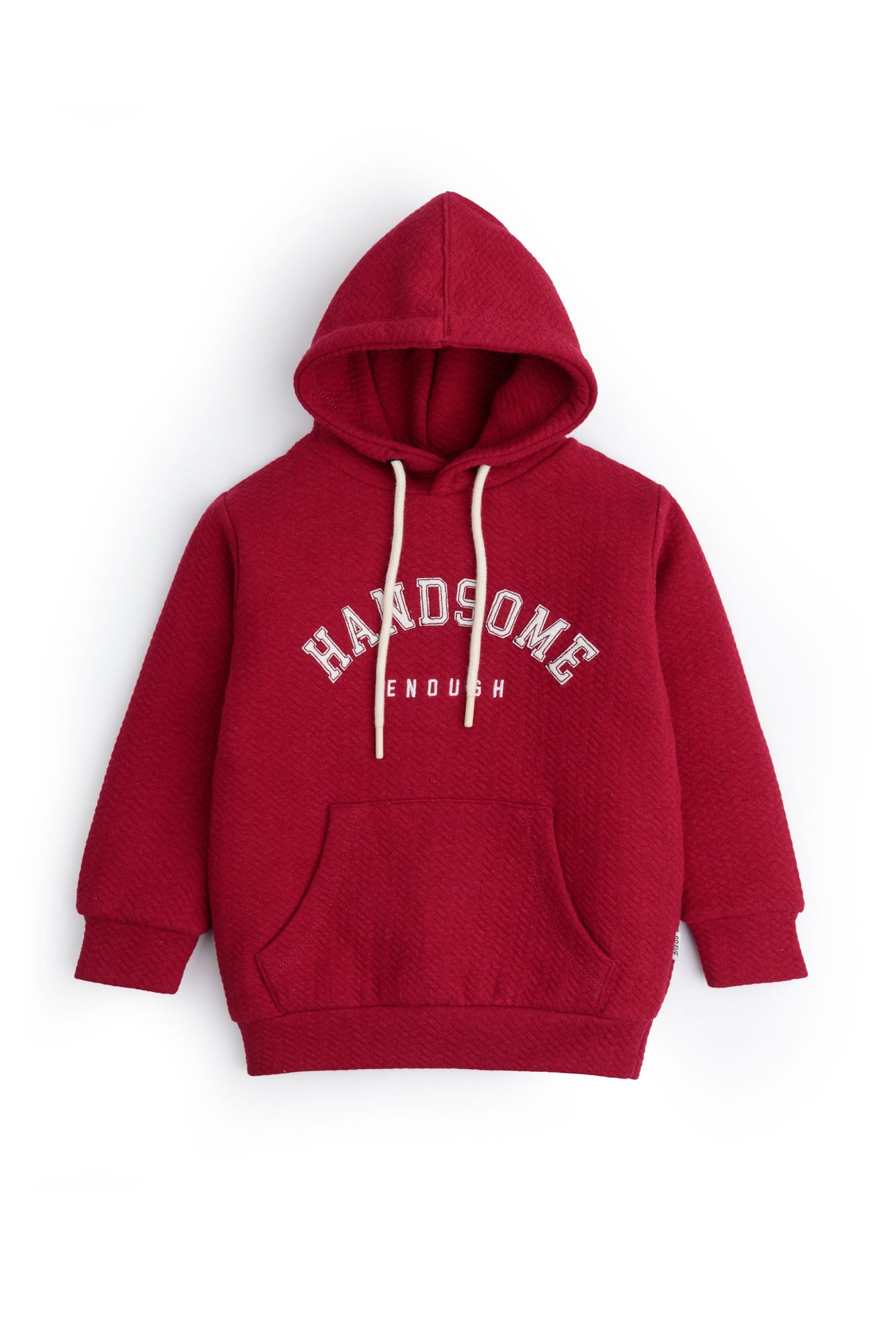 Handsome Enough Quilted Hoodie