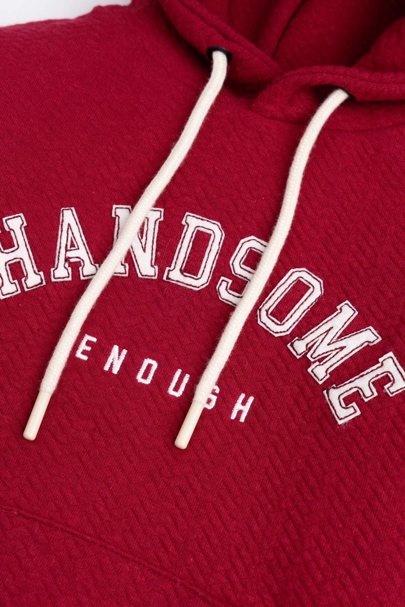 Handsome Enough Quilted Hoodie