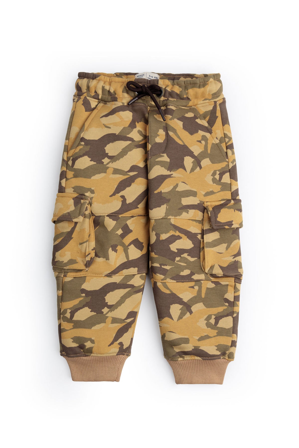 Camouflage Fleece Cargo Jogger