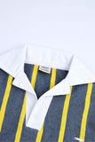 Boys' Vertical Stripe Boxy Polo