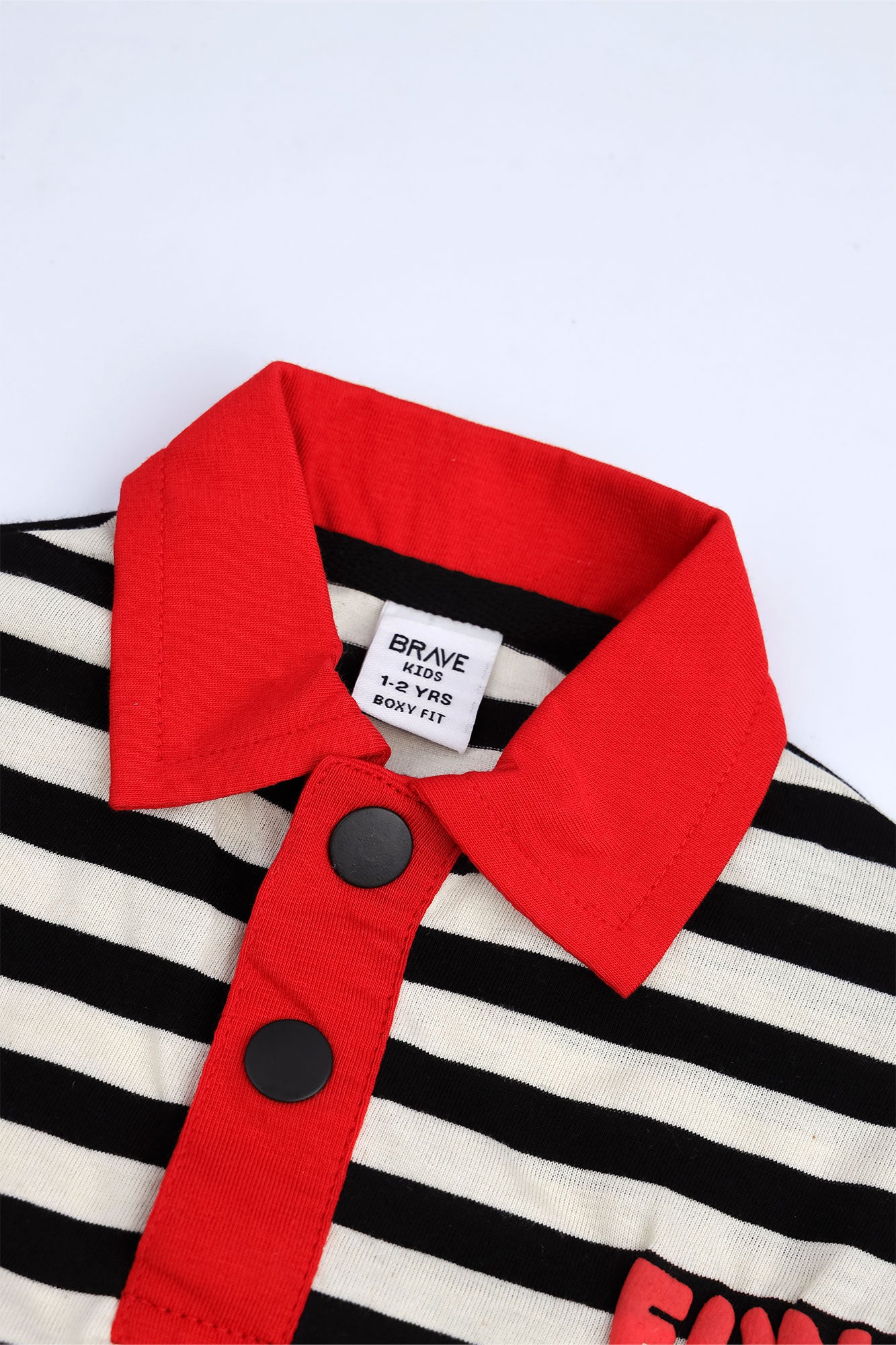 Boys' Stripe Boxy Polo