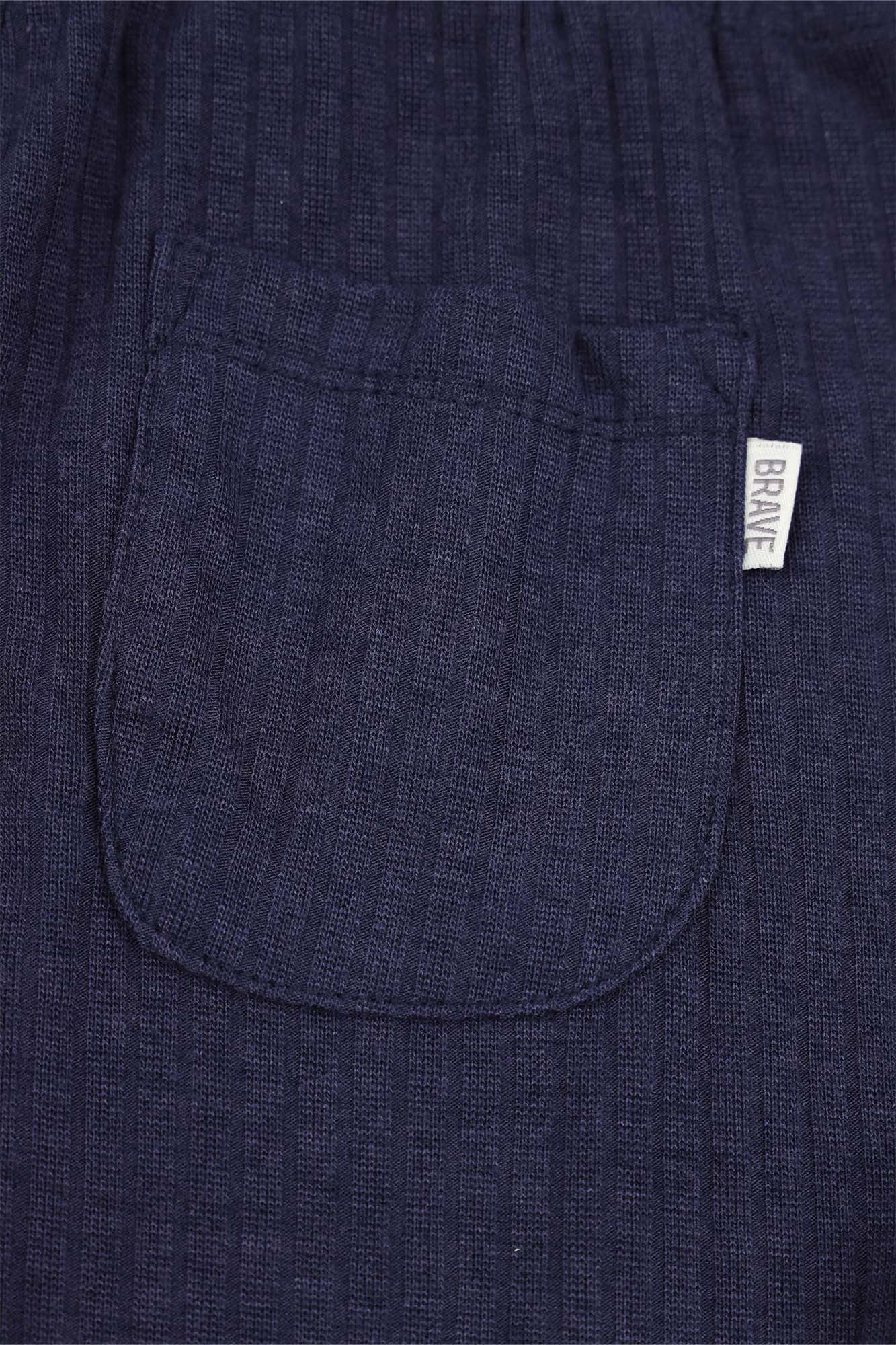 Textured Zip-Neck Boxy POLO SET