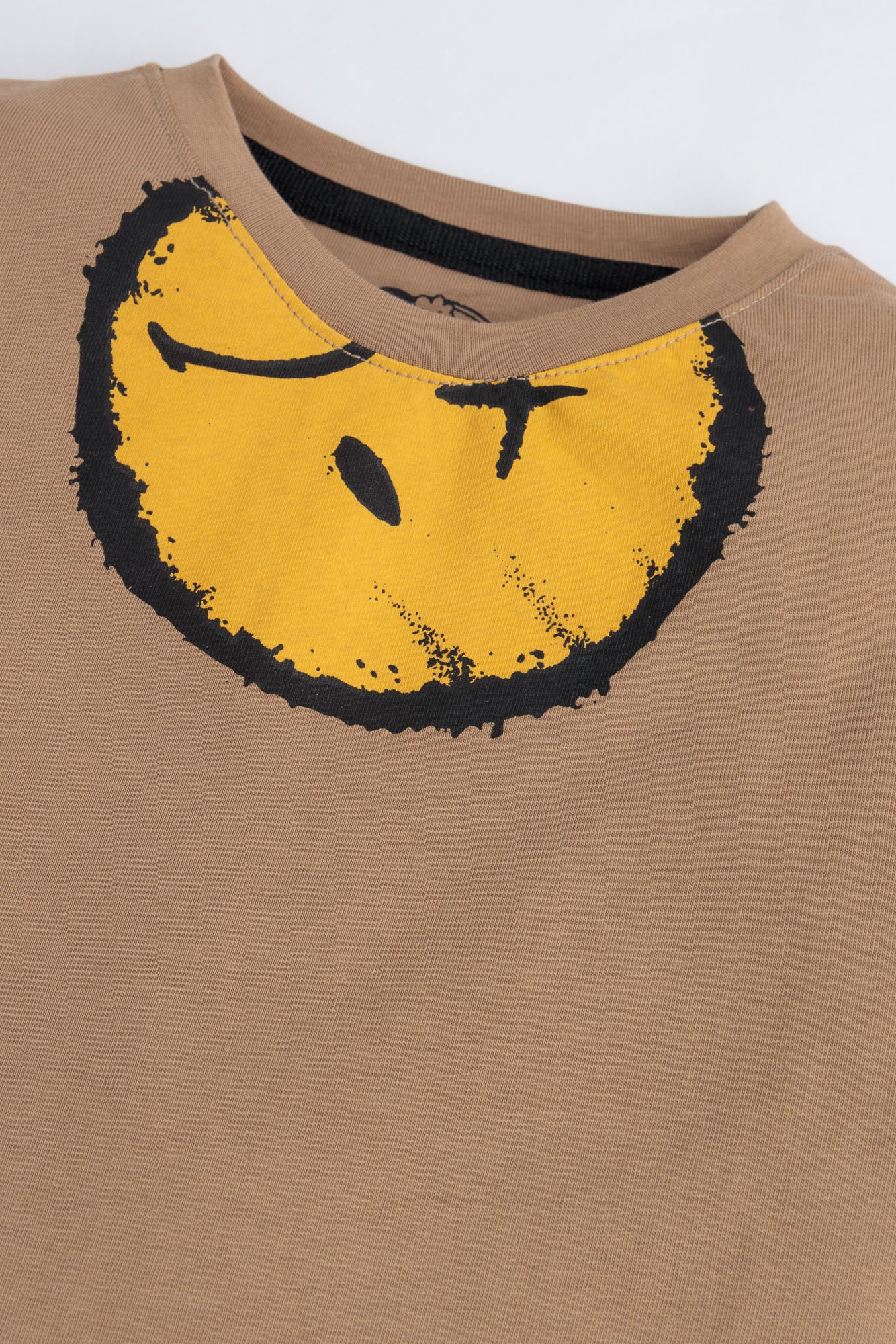 Graphic Knit Long-Sleeve T-Shirt