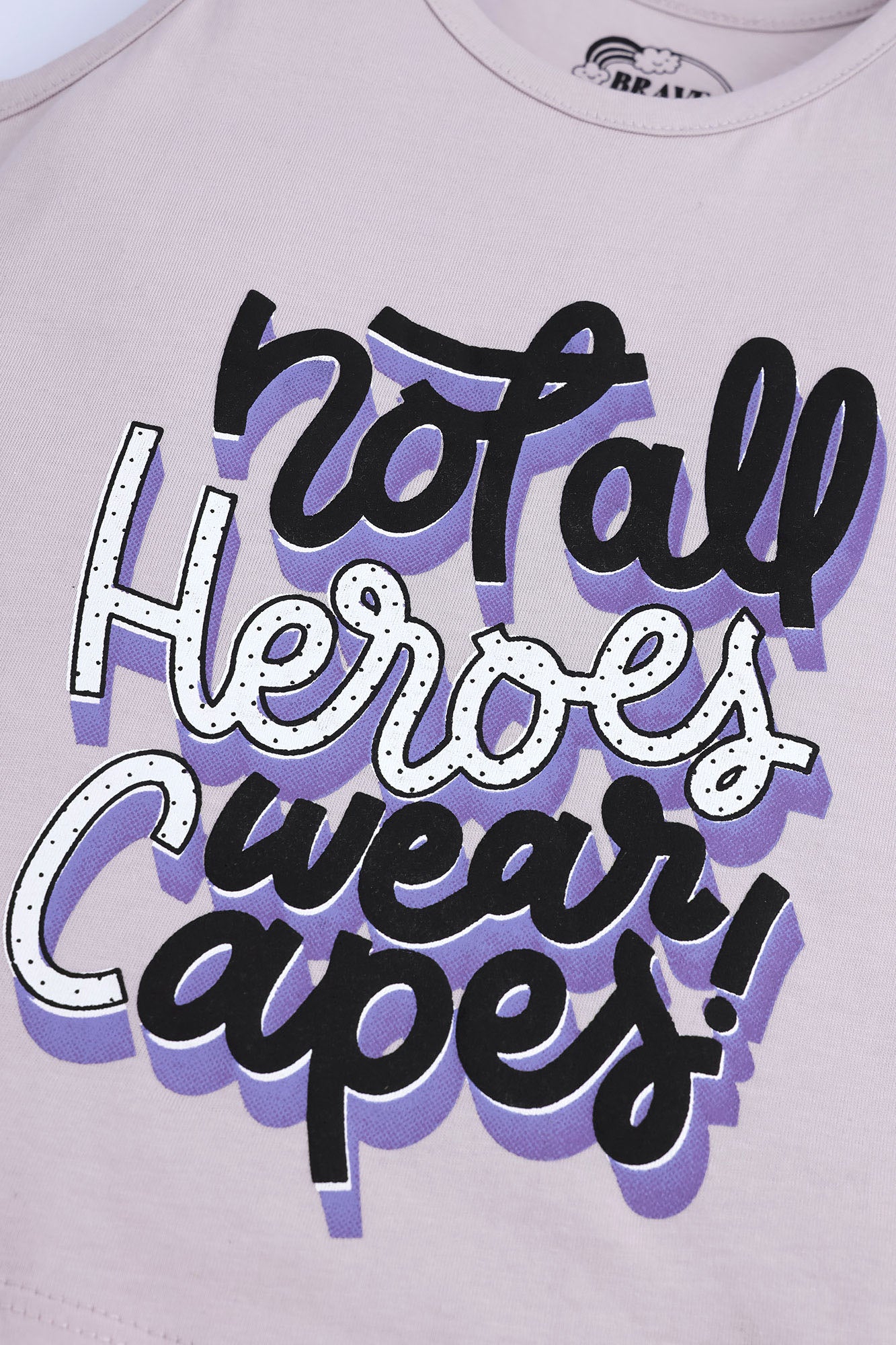 Boys' "Not All Heroes Wear Capes" Tank Top