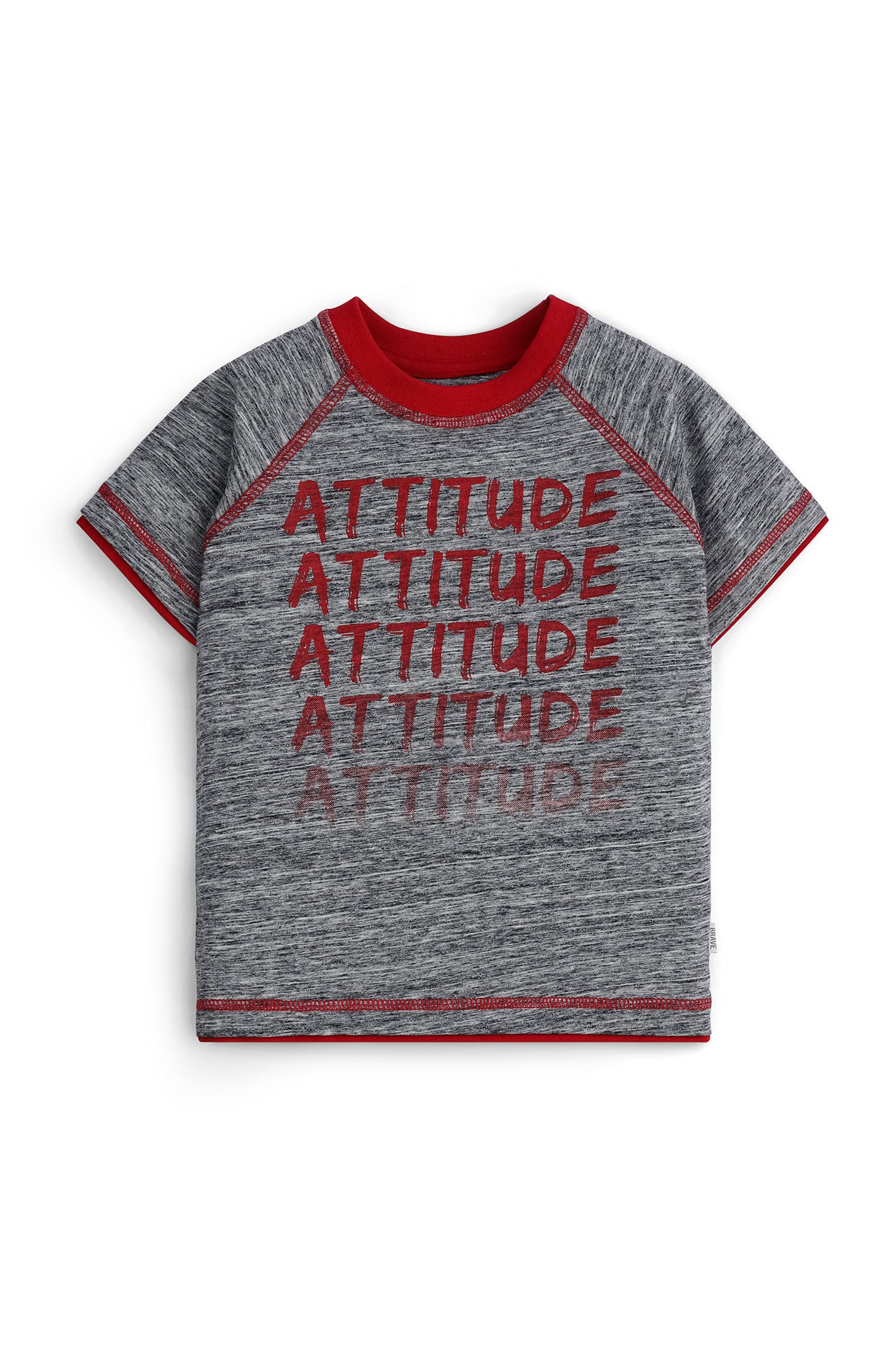 Boys' "Attitude" Raglan Tee