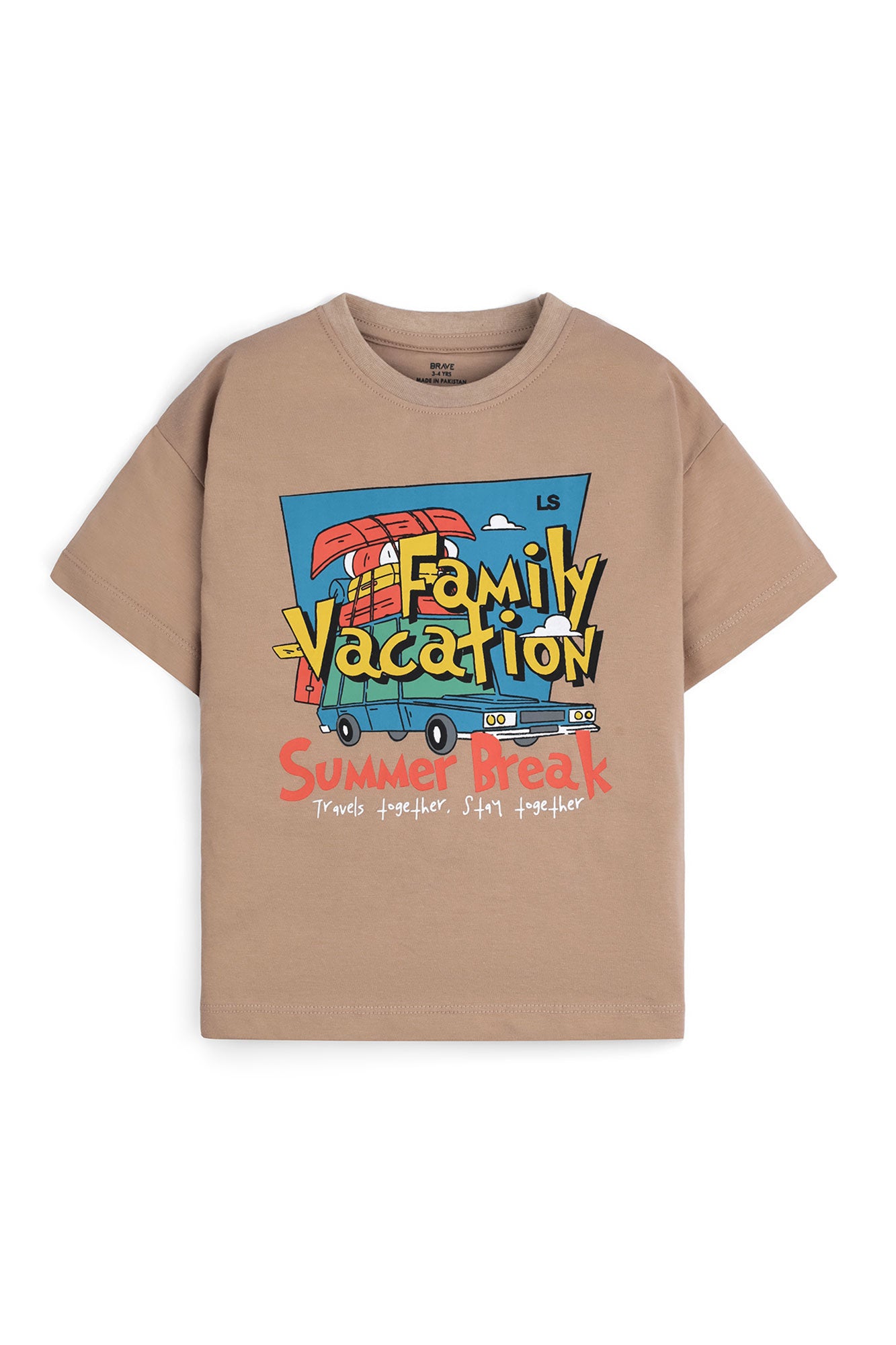 Boy's Family Vacation Graphic Tee
