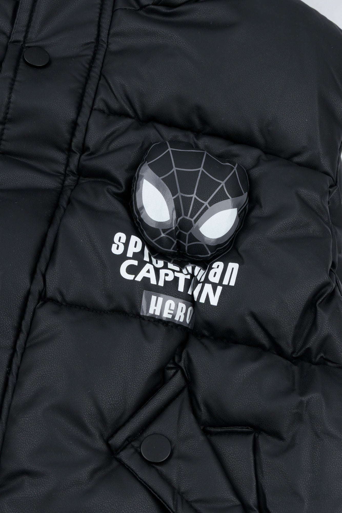 Spiderman Sleeveless Puffer Jacket