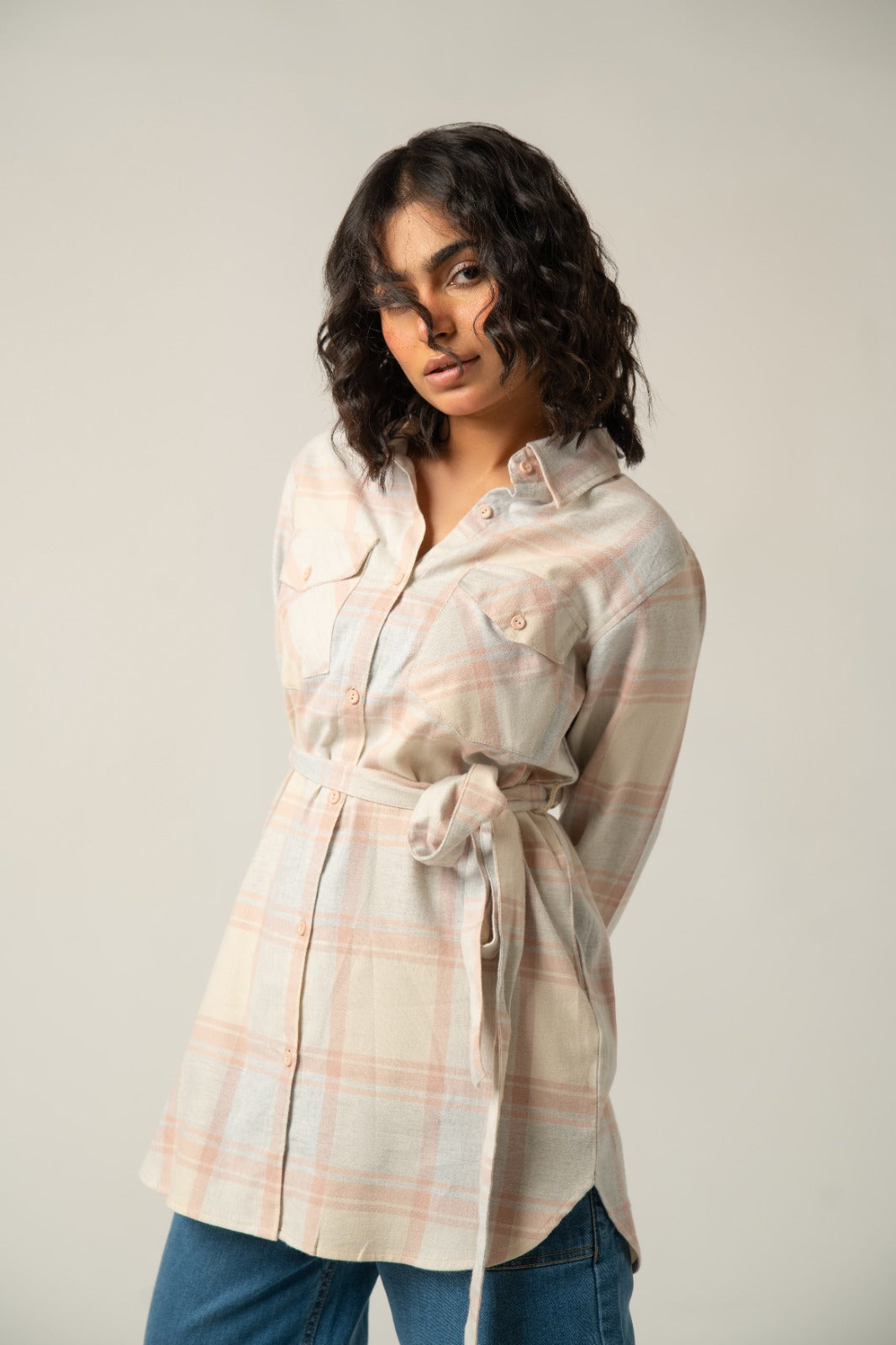 Pastel Plaid Shirt