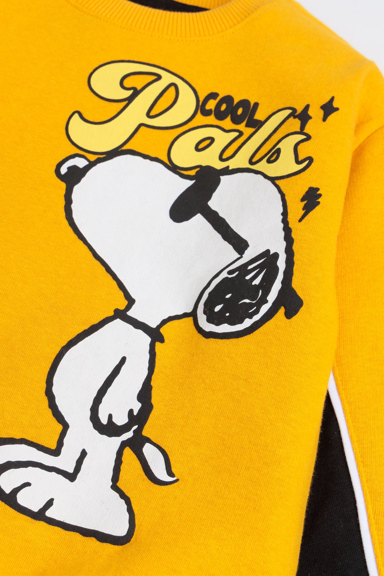 Yellow 'Cool Pals' Snoopy Sweatshirt