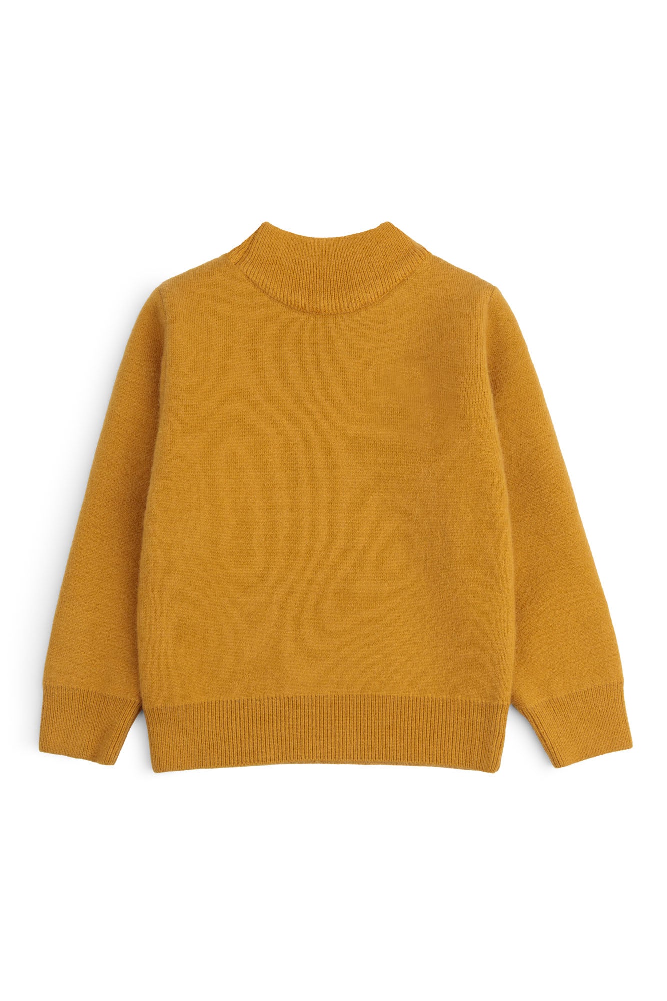 Mustard Smiley Face Sweater