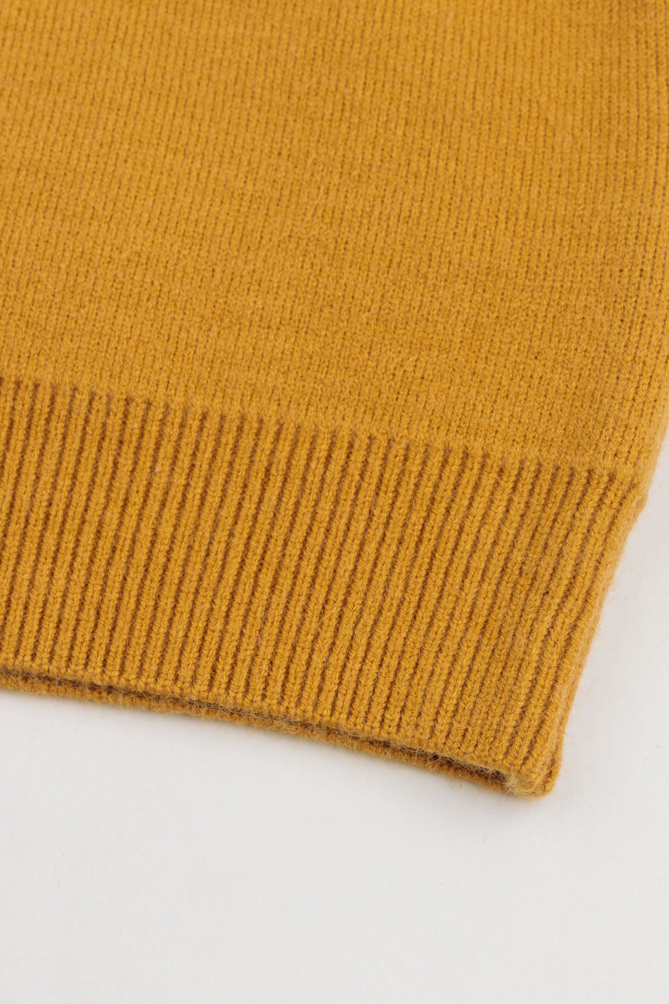 Mustard Smiley Face Sweater