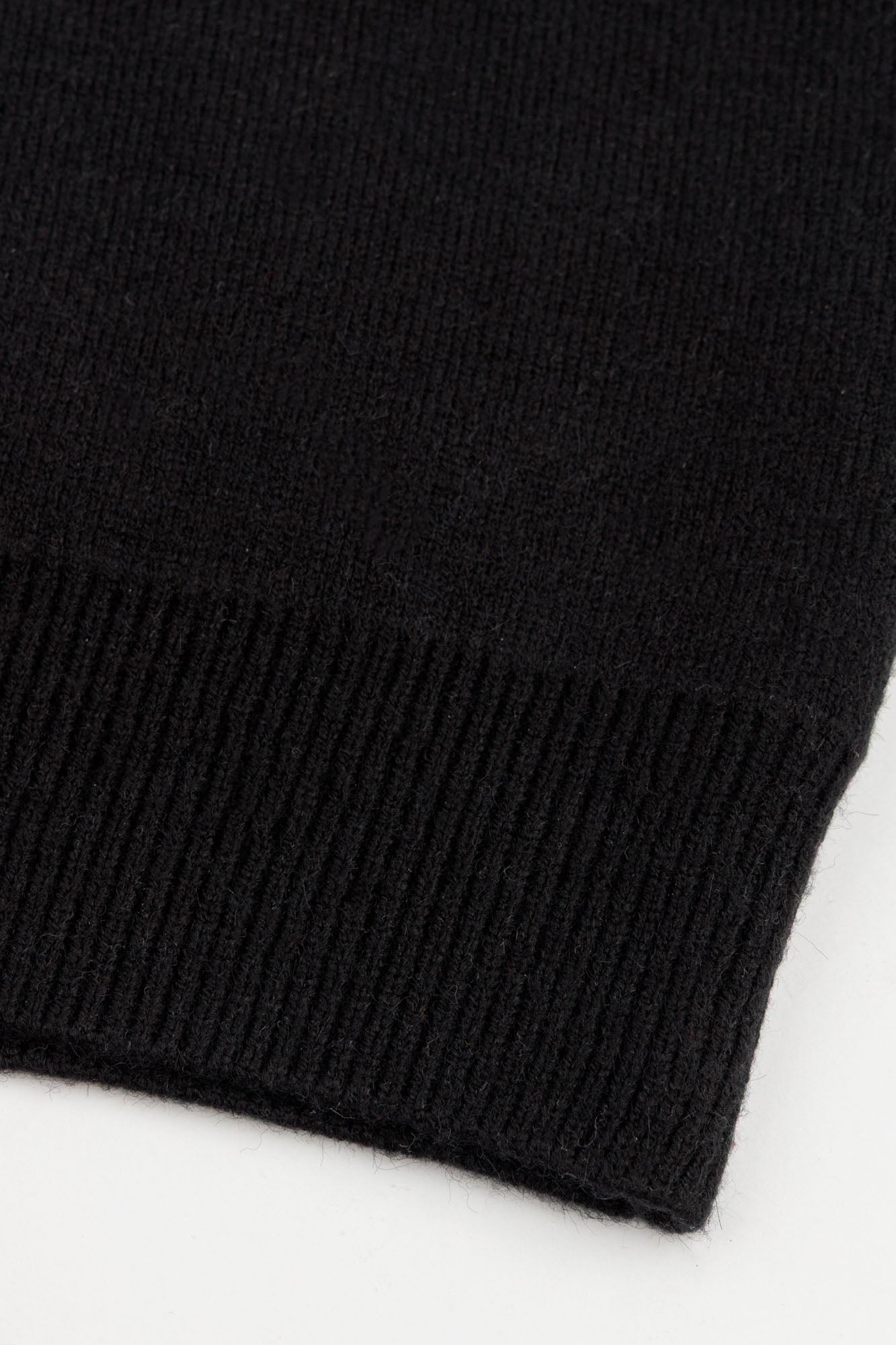 Black Smiley Face Sweater