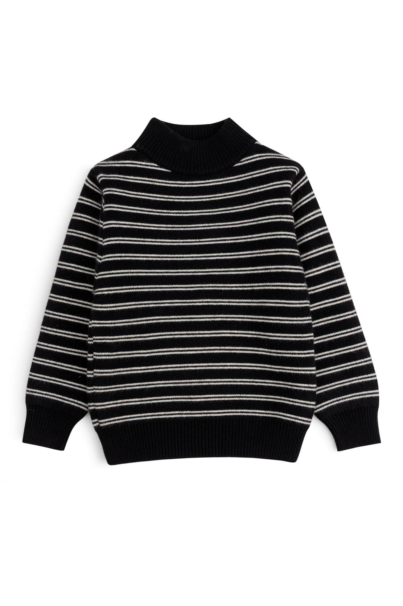 Timeless Black Turtleneck Sweater