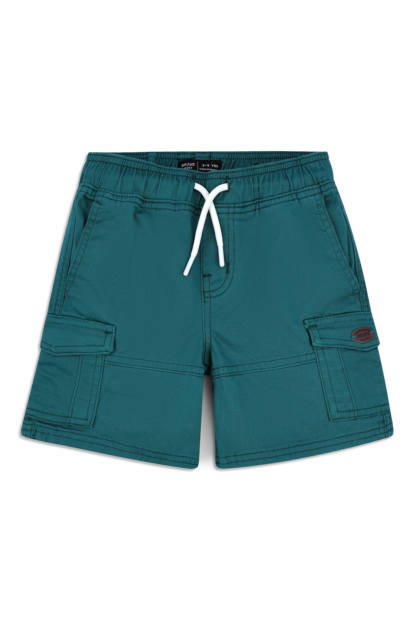 Boys’ Teal Cargo Shorts