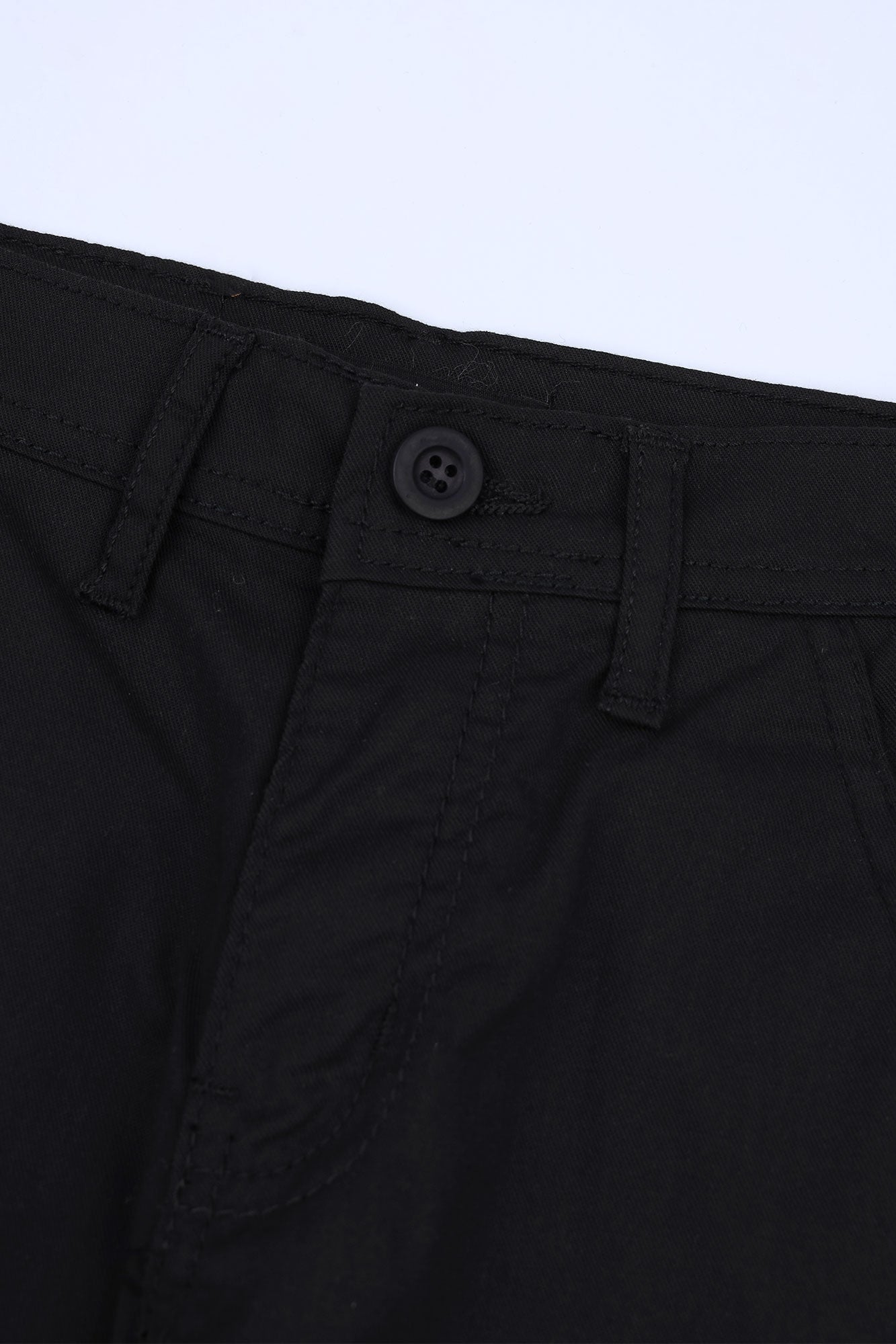 Boys’ Black Cargo Shorts