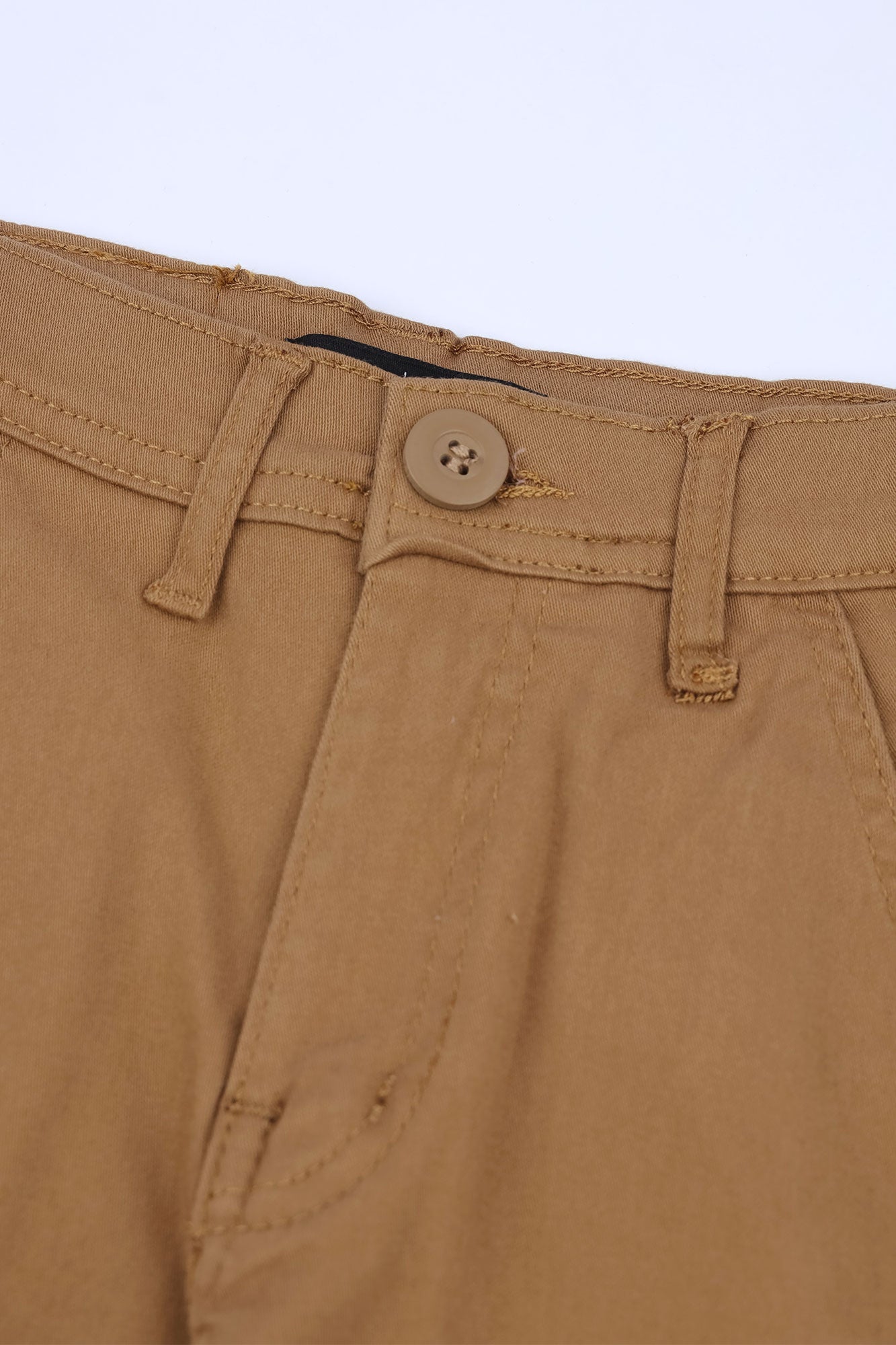 Boys’ Camel Cargo Shorts