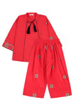 Girls' Embroidered Tassel Set