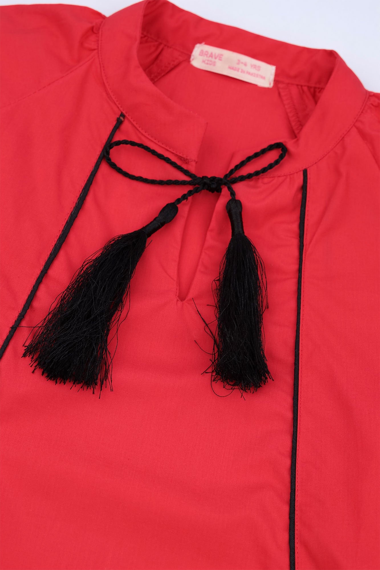 Girls' Embroidered Tassel Set