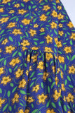 Girls' Floral Print Woven Cotton Co-Ord Set