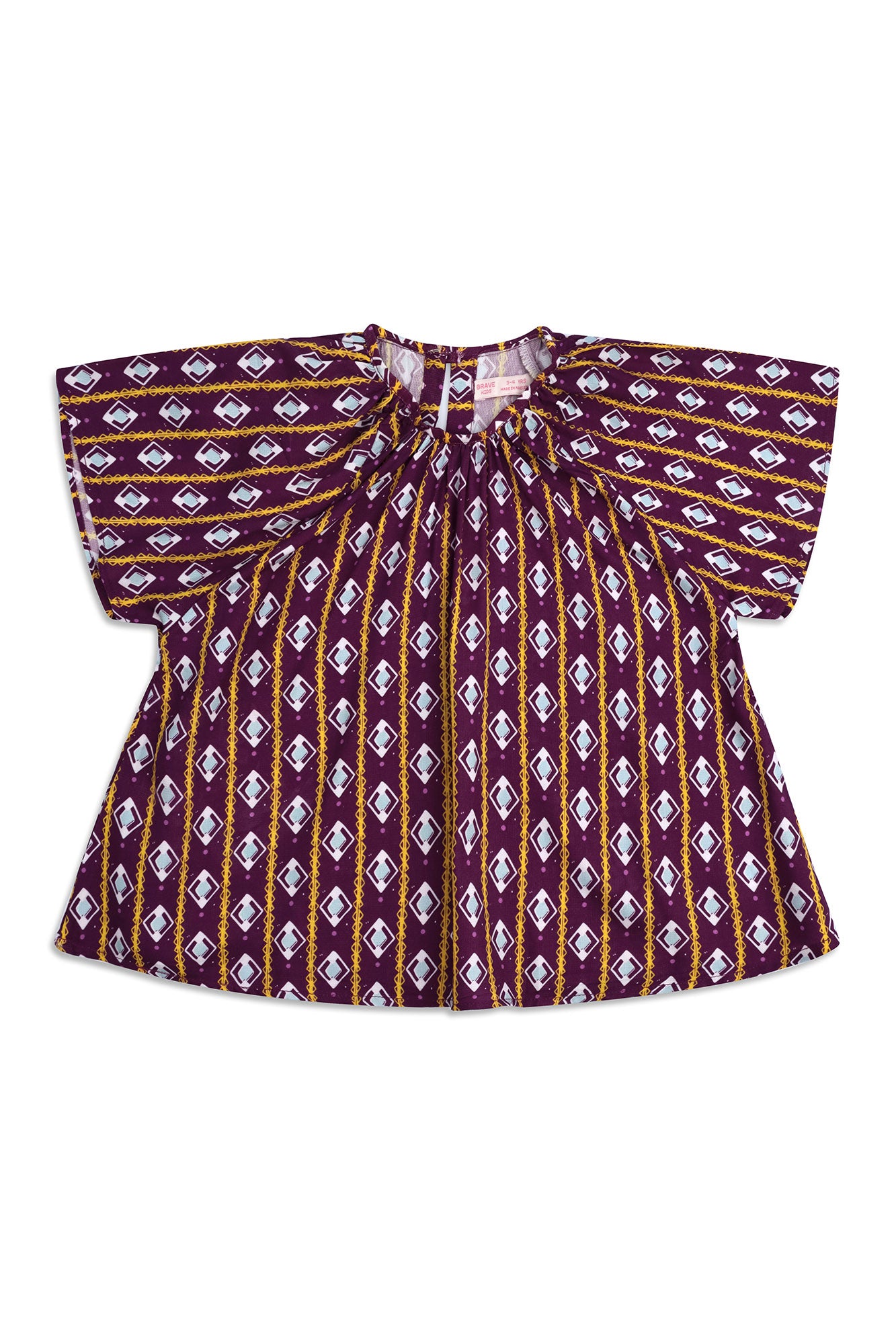 Girls' Geometric Stripe Co-Ord Set