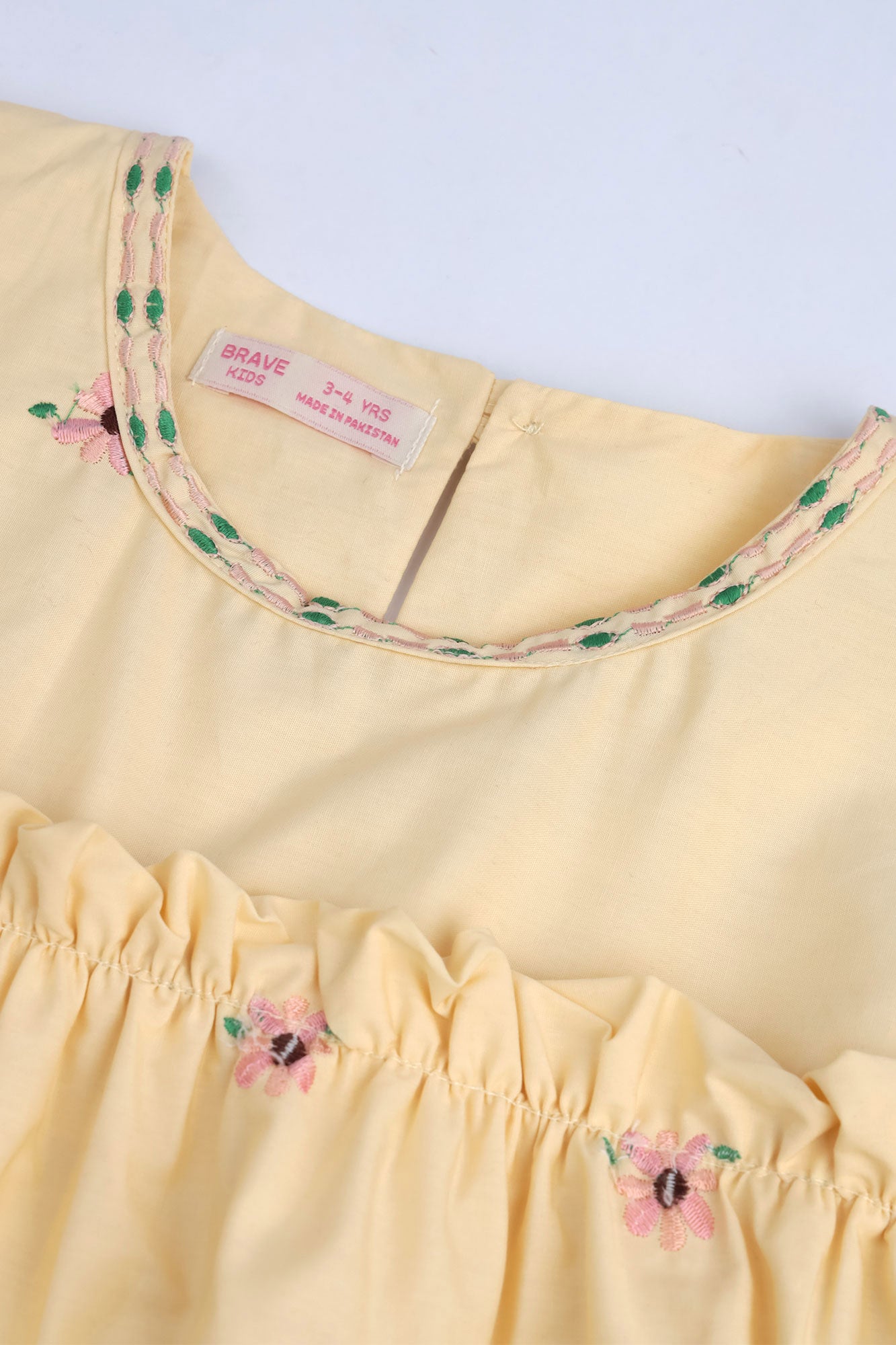 Girls’ Ruffle Sleeve Floral CO-ORD Set
