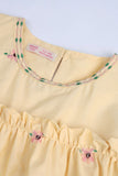 Girls’ Ruffle Sleeve Floral CO-ORD Set