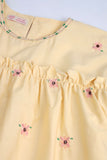Girls’ Ruffle Sleeve Floral CO-ORD Set