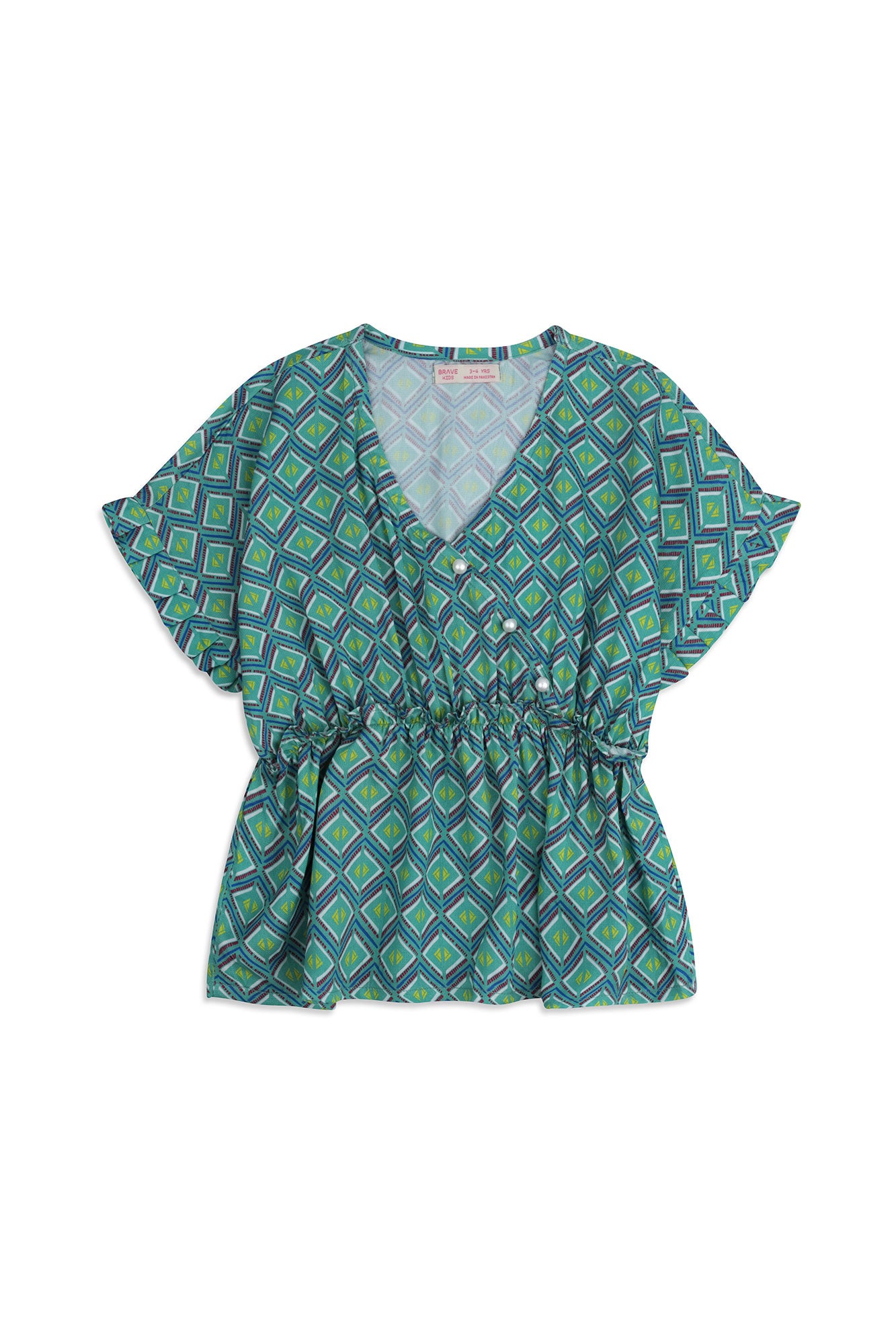 Girls' Geometric Co-Ord Set