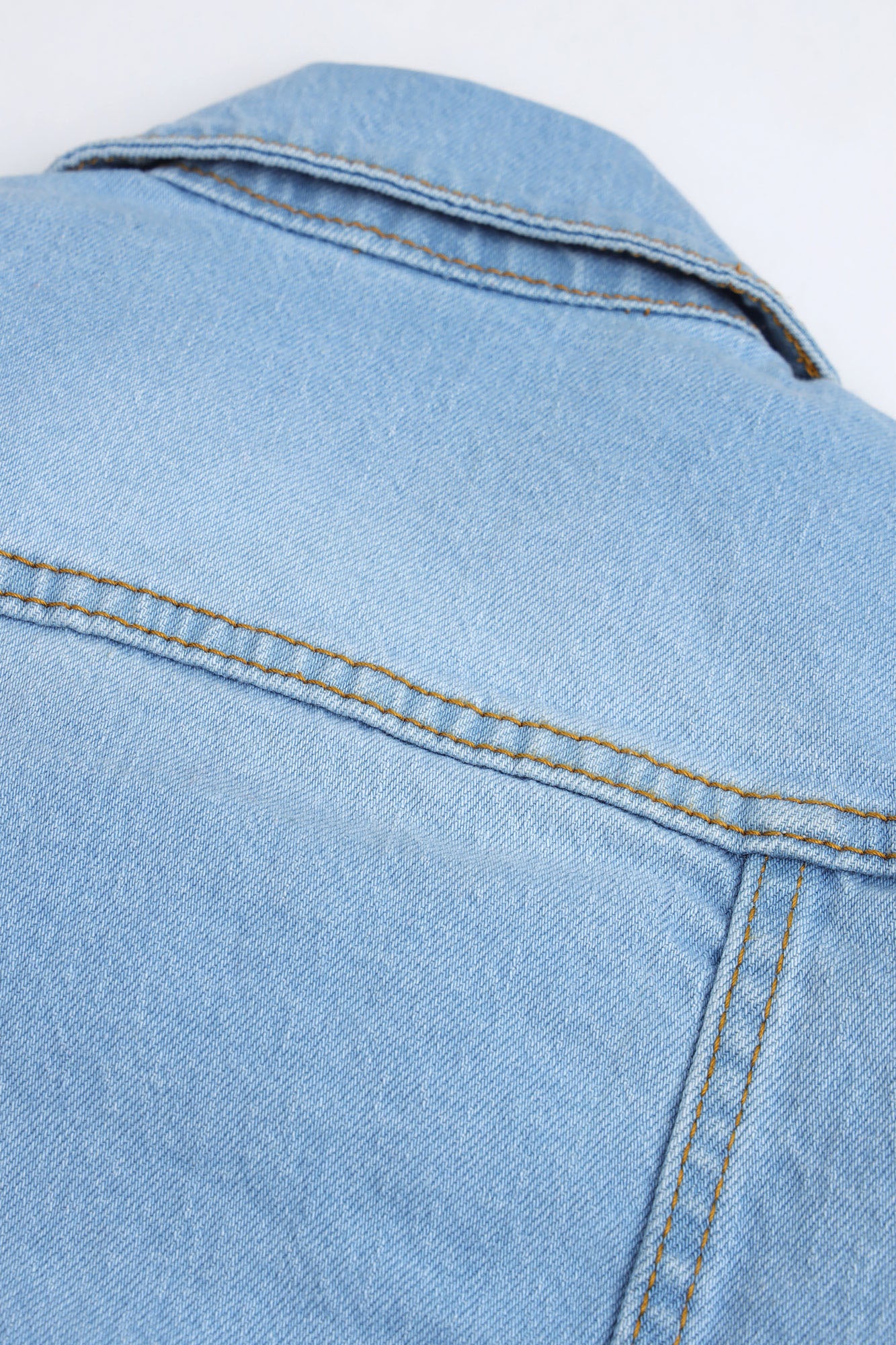 Heart Embroidered Denim Jacket