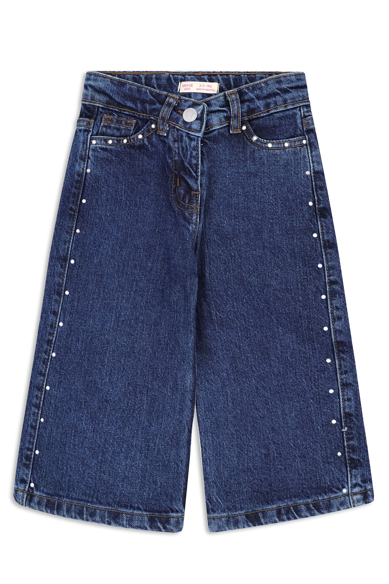 GIRLS EMBELLISHED DENIM