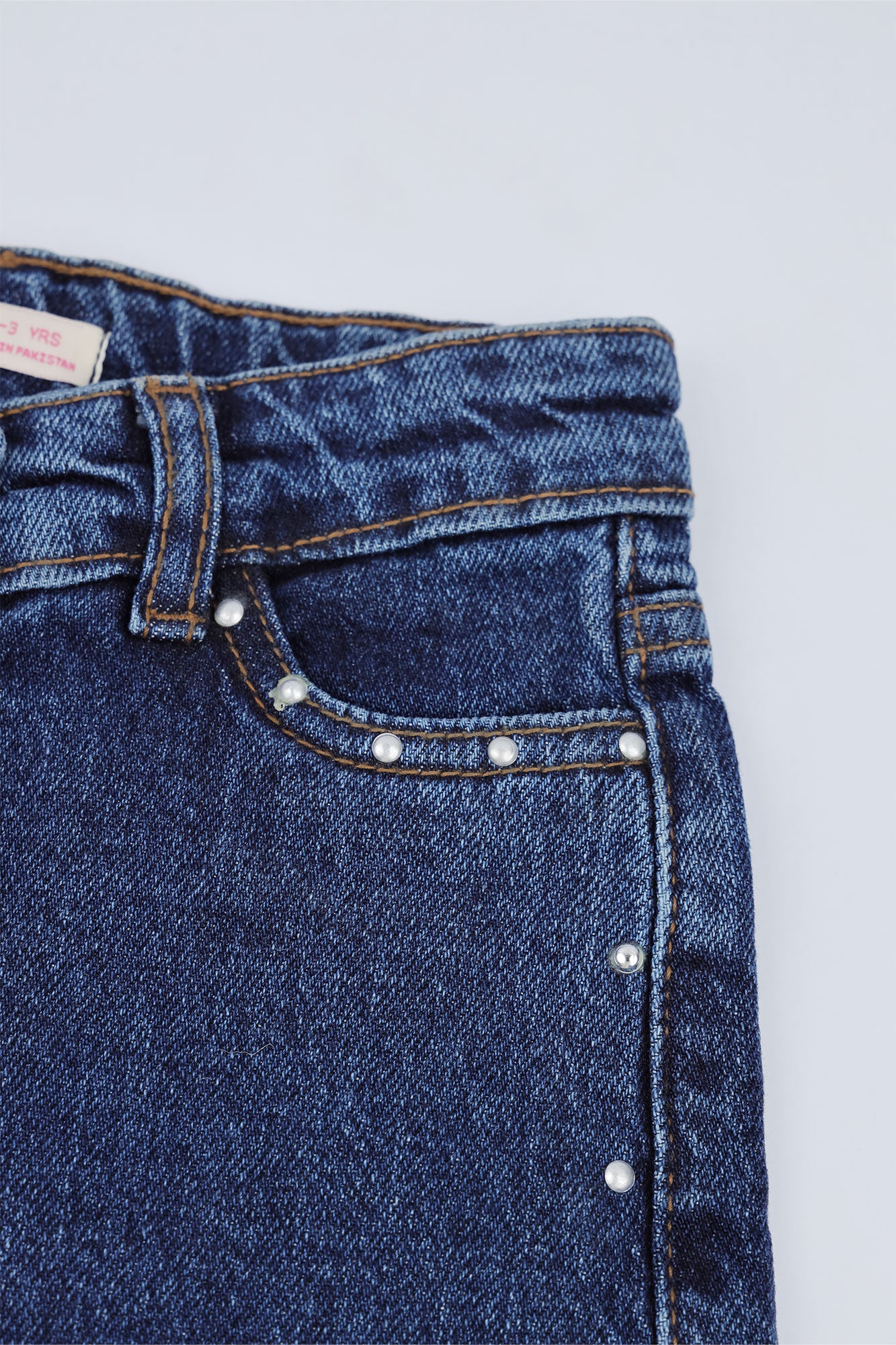 GIRLS EMBELLISHED DENIM