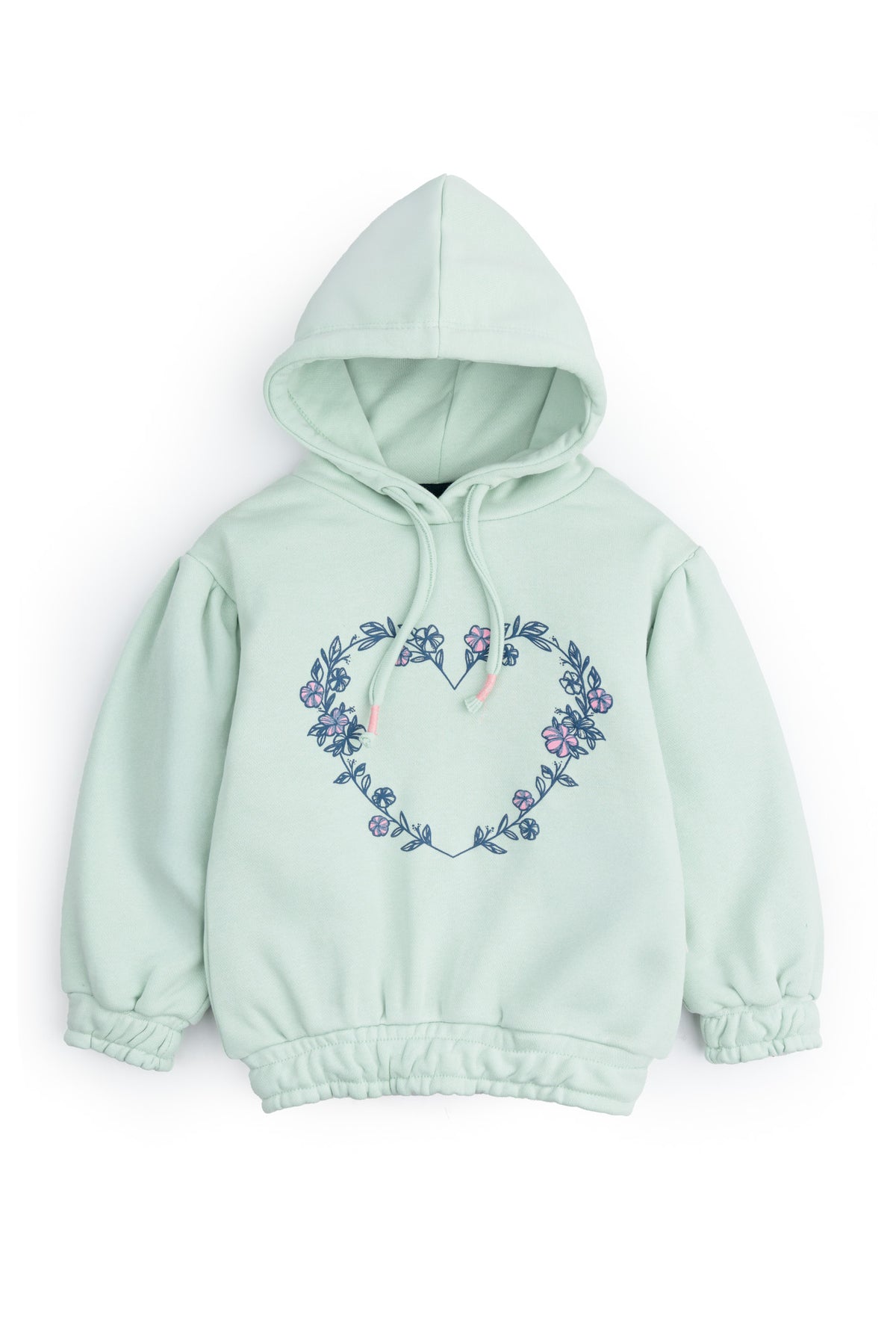Floral Heart Hoodie
