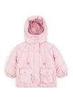 Baby Pink Quilted Puffer Jacket